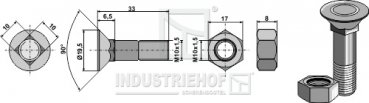 Preview: 32.0139.1B Streichblech-Hinterteil NBU1B R - rechts (Lemken)